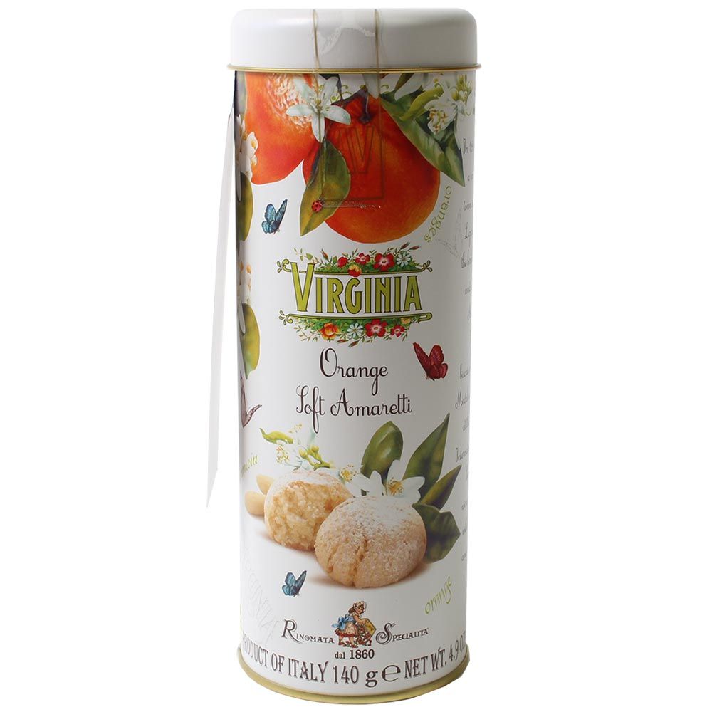 AMARETTI VIRGINIA GEN/LAR/CHOC LATA 140G