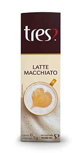 CAPSULA 3 CORACOES LATTE MACCHIATO 110G