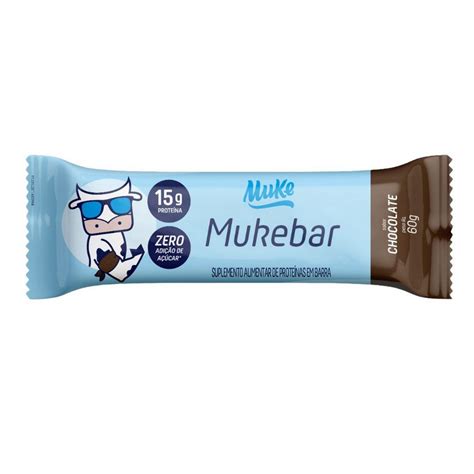 BARRA PROT. +MU MUKEBAR CHOCOLATE 60G