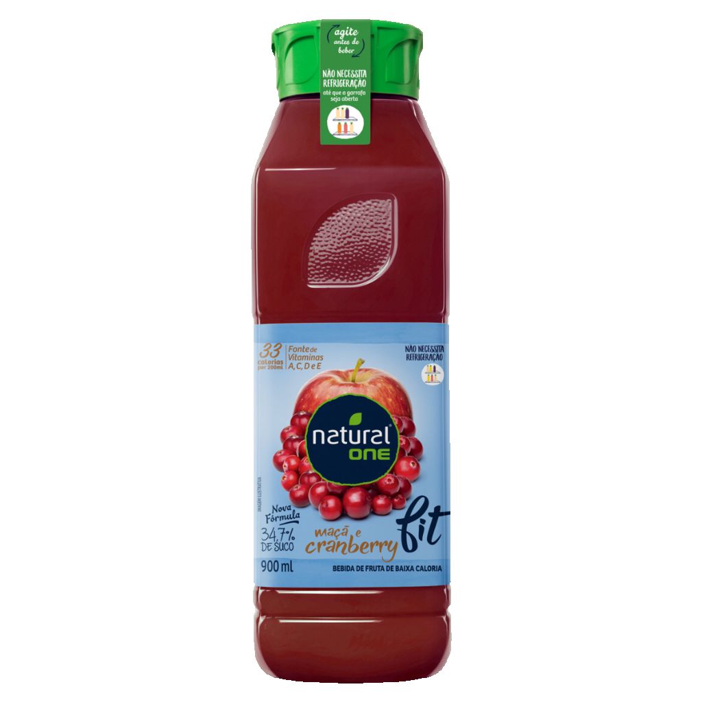 SUCO DE CRANBERRY NATURAL ONE 900ML