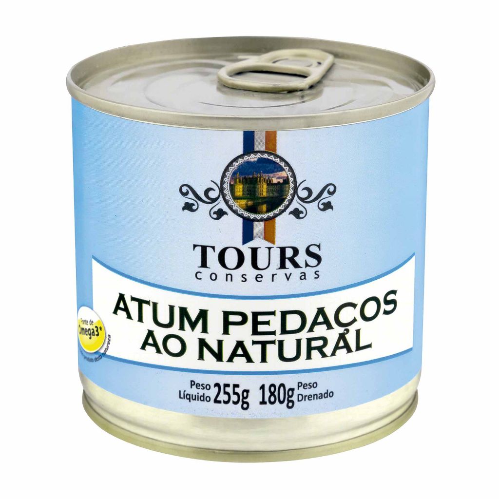 ATUM TOURS PEDACOS AO NATURAL LIGHT 255G