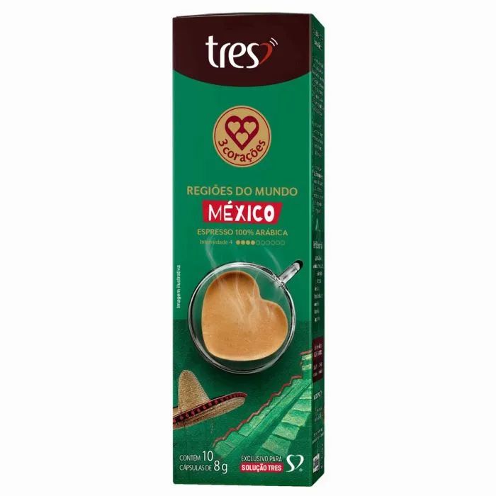 CAPSULA 3 CORACOES MEXICO 80G