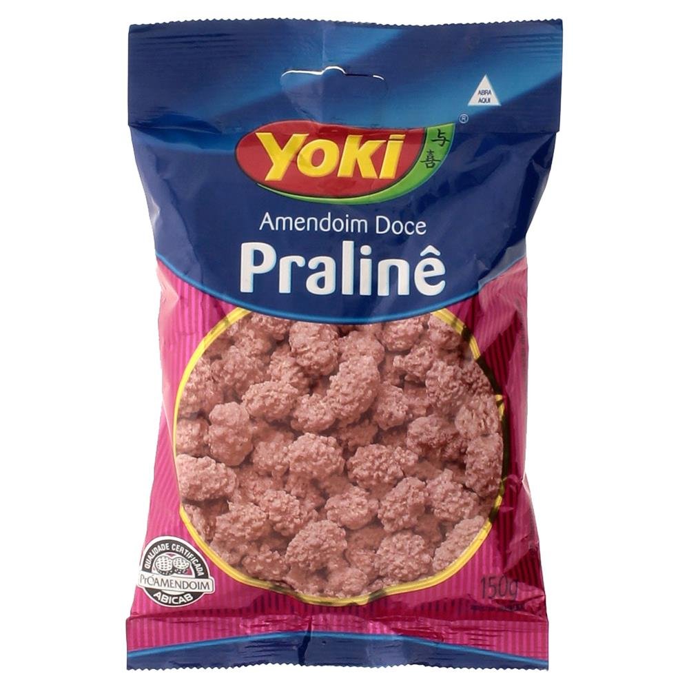 AMENDOIM YOKI PRALINE 150G