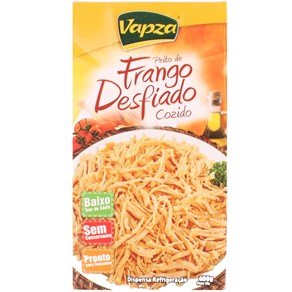 FRANGO VAPZA COZIDO E DESFIADO 400G