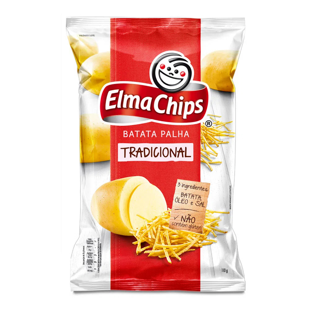 BATATA PALHA ELMA CHIPS 100G