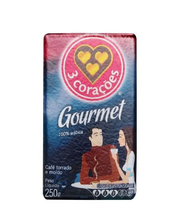 CAFE 3 CORACOES GOURMET VACUO 250G