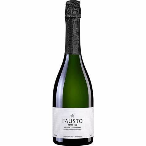 ESPUMANTE FAUSTO DEMI-SEC BRANCO 750ML