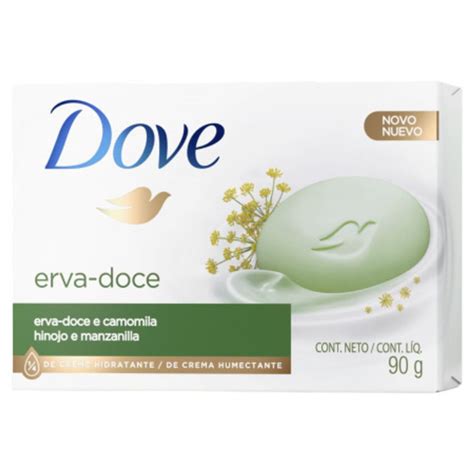 SABONETE DOVE ERVA DOCE E CAMOMILA 90G