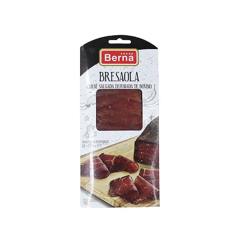 BRESAOLA BOVINA DEF. BERNA FATIADA 100G