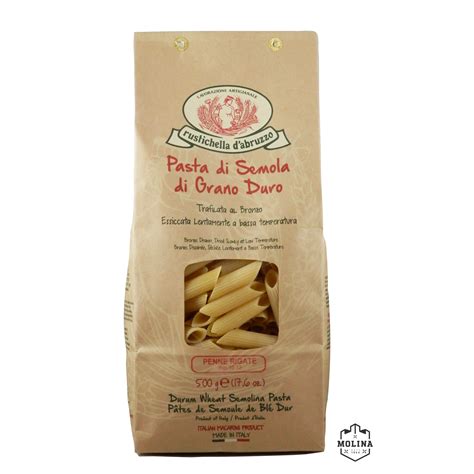 MACARRAO RUSTICHELLA PENNE RIGATE 500G
