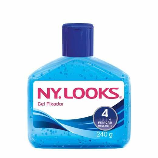 GEL FIX N Y LOOKS AZUL 240G