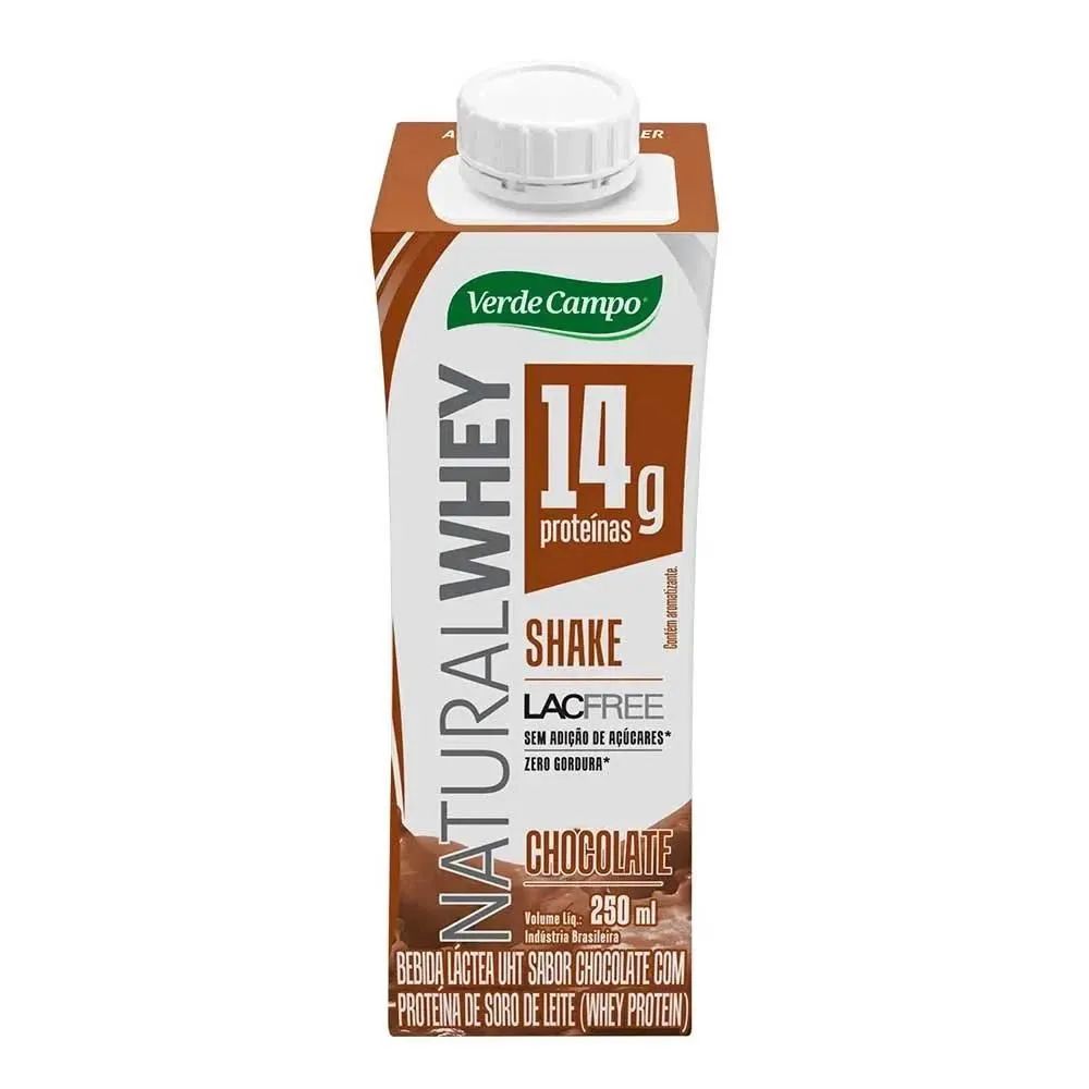 BEBIDA LACTEA VERDE CAMPO WHEY CHOCOLATE 250ML
