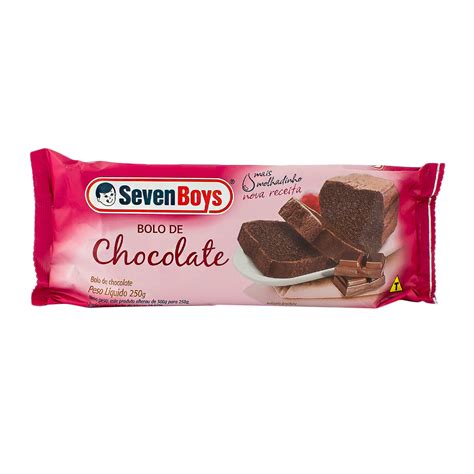 BOLO DE CHOCOLATE SEVEN BOYS 250G