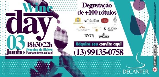 CONVITE EVENTO WINE DAY