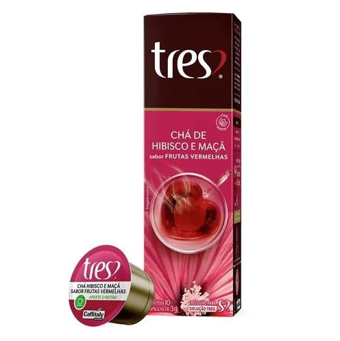 CAPSULA 3 CORACOES HIBISCO/MACA 30G