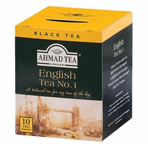 CHA AHMAD ENGLISH TEA Nº1 20G