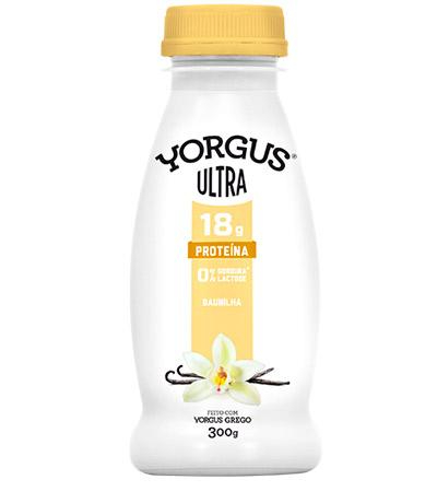 IOGURTE YORGUS ULTRA BAUNILHA 300G