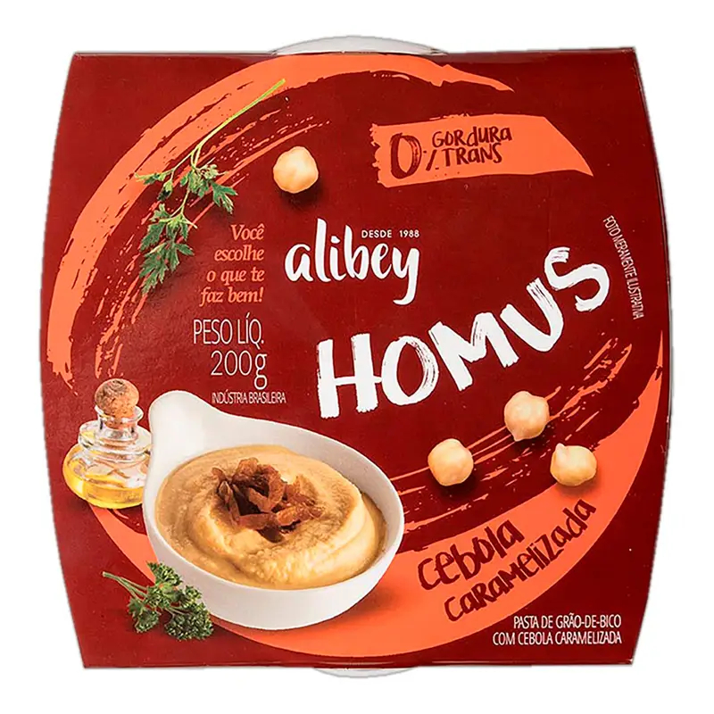 HOMUS ALIBEY CEBOLA CARAMELIZADA 200G