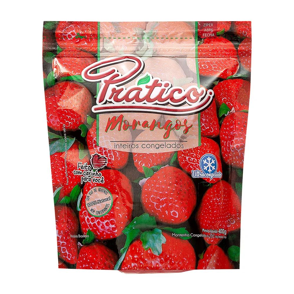 MORANGO PRATICO CONGELADO 400G