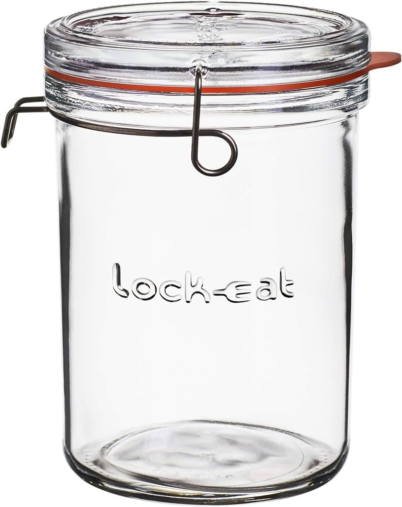 POTE COM  TAMPA REMOVIVEL LOCK EAT XL 1L