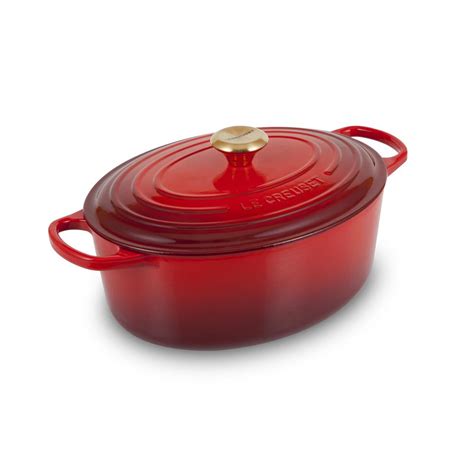 PANELA OVAL LE CREUSET 31CM VERMELHO