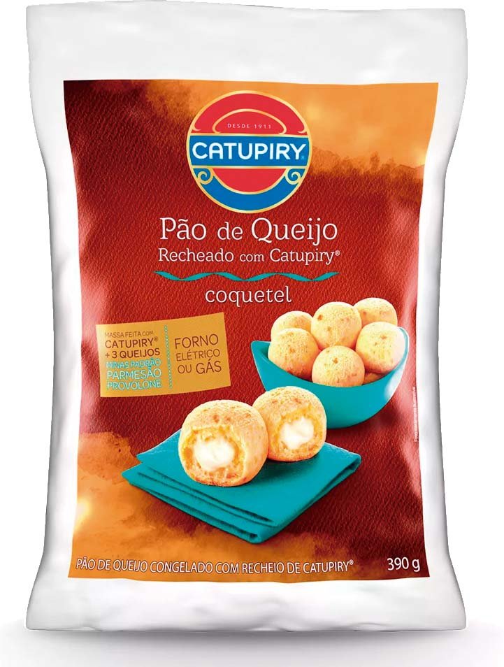 PAO DE QUEIJO CATUPIRY C/CAT. 390G