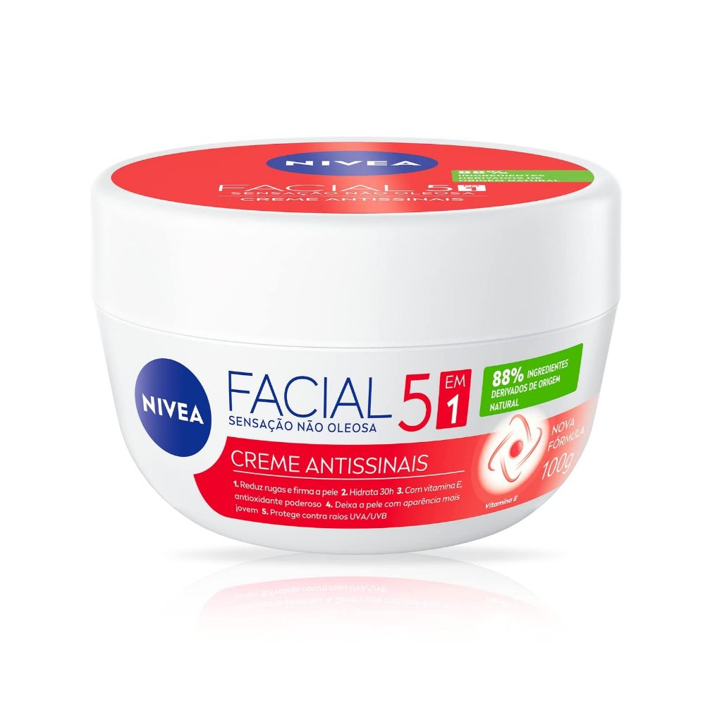 CREME FACIAL NIVEA ANTISSINAIS 100G