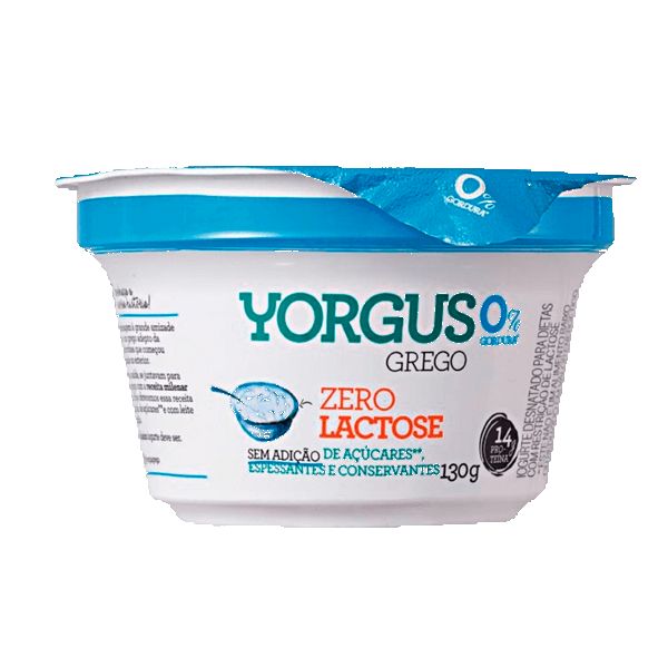 IOGURTE YORGUS GREGO SEM  LACTOSE 130G