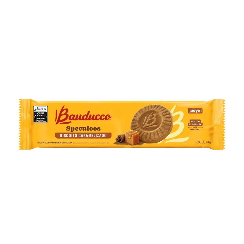 BISCOITO BAUDUCCO SPECULOOS 84G