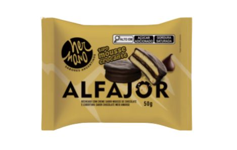 ALFAJOR HERMANO MOUSSE CROCANTE  50G