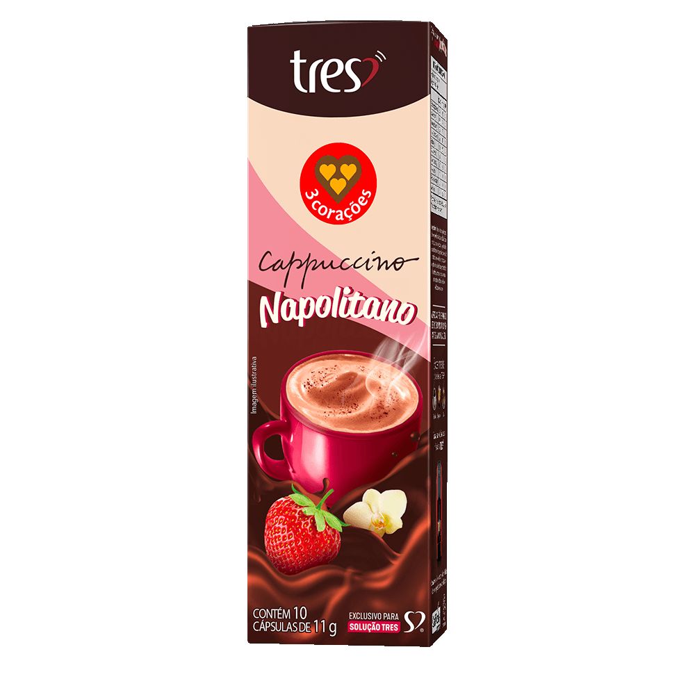 CAPSULA 3 CORACOES CAPP. NAPOLITANO 110G