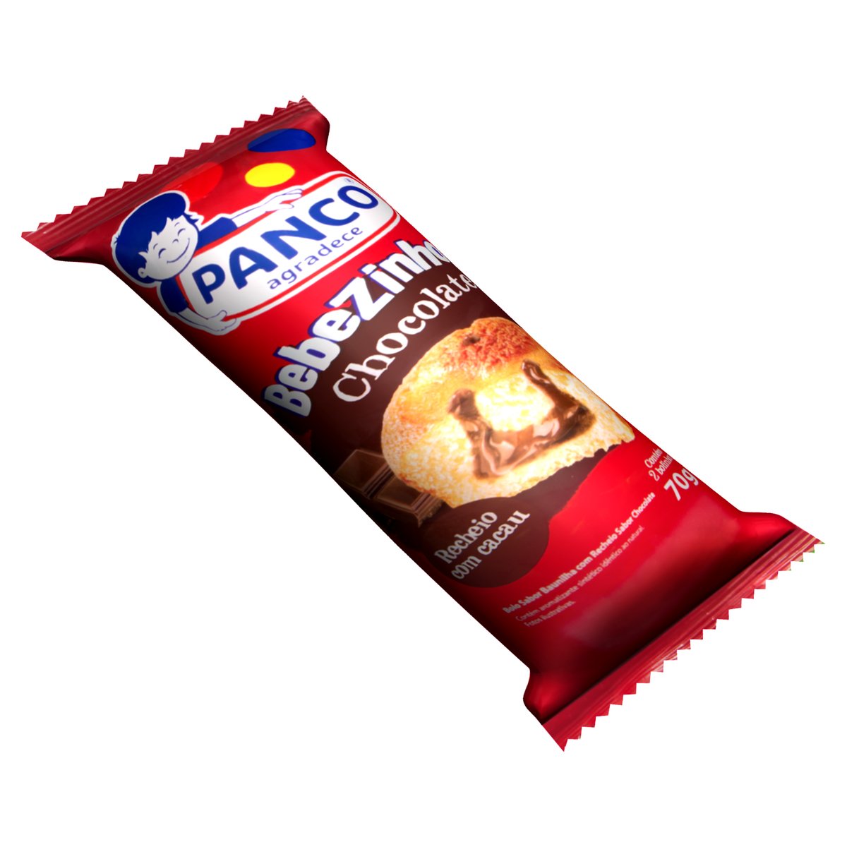 BOLINHO PANCO BEBEZINHO CHOCOLATE 70G