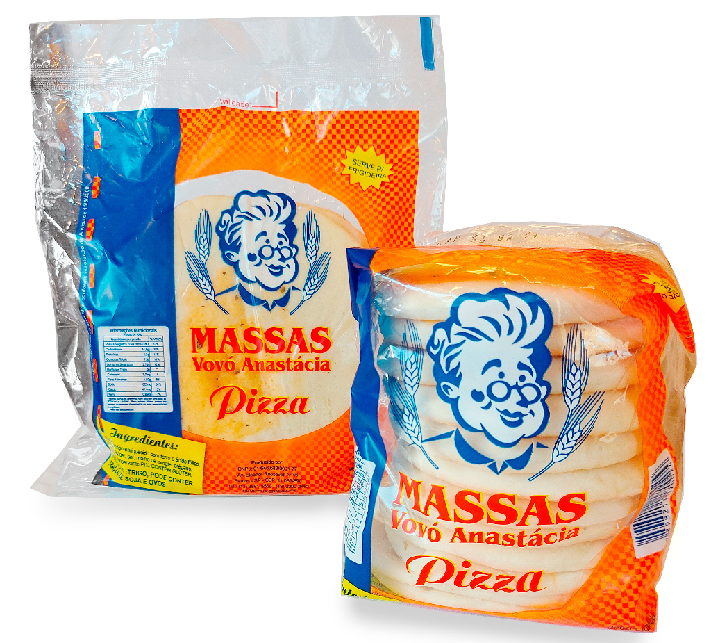MASSA PIZZA VOVO ANASTACIA MINI 250G