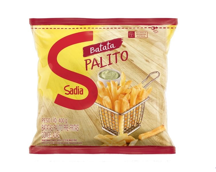 BATATA SADIA PALITO CONGELADO 400G