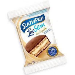 ALFAJOR SUAVIPAN LEVSLIM CHOCOLATE BRANCO 25G