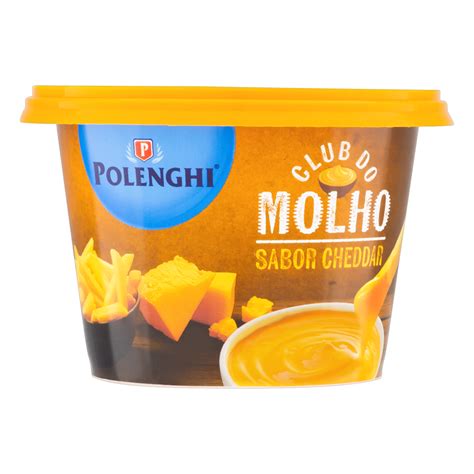 MOLHO CHEDDAR POLENGHI 220G