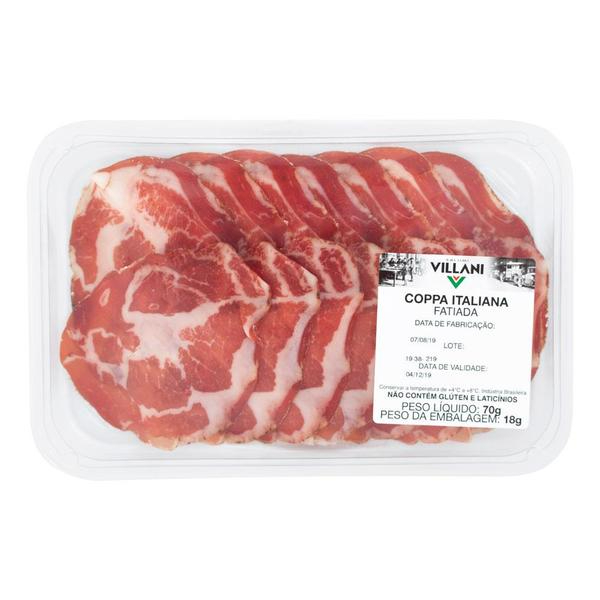 COPPA VILLANI ITALIANA FATIADO 70G