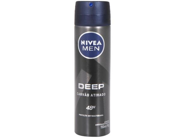 DESODORANTE AER NIVEA DEEP ORIG. MASC.150ML