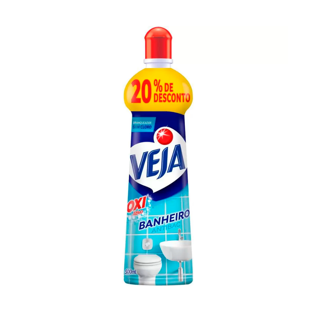 LIMPADOR VEJA BANHEIRO 0 CLORO 500ML