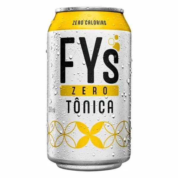 AGUA TONICA  ZERO FYS LTA 350ML