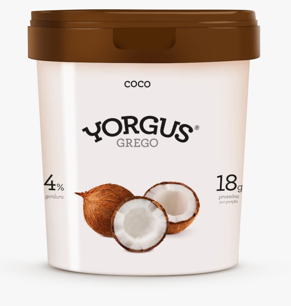 IOGURTE YORGUS GREGO INTEGRAL COCO 500G