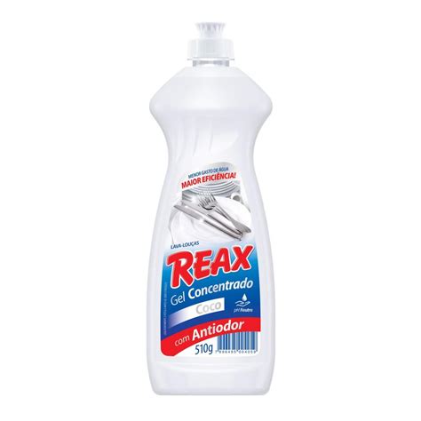 DETERGENTE GEL REAX COCO 510G