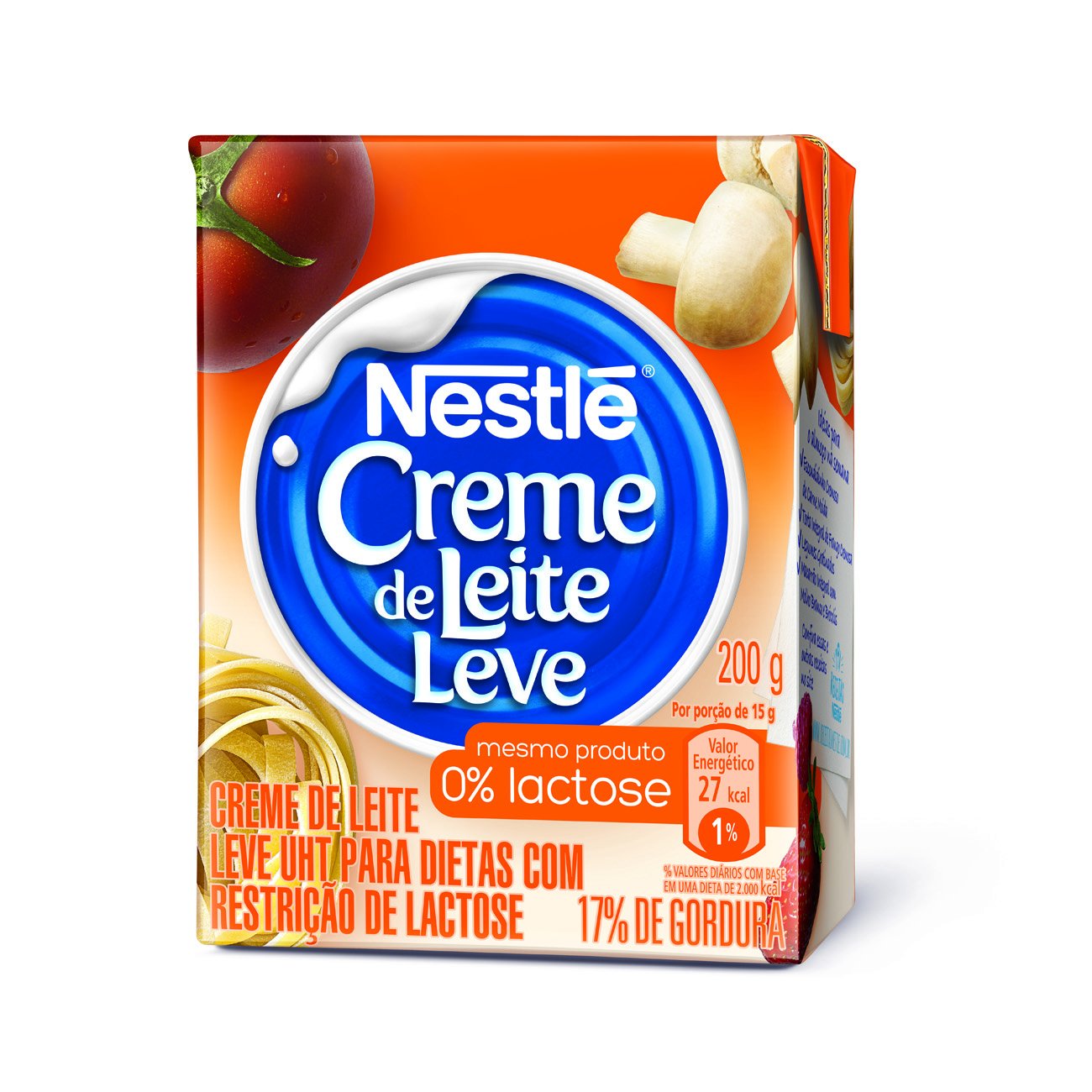 CREME DE LEITE NESTLE  ZERO LACTOSE 200G