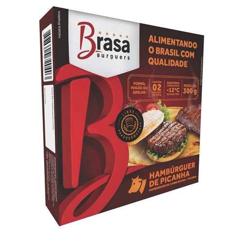 HAMBURGUER BRASA DE PICANHA 300G