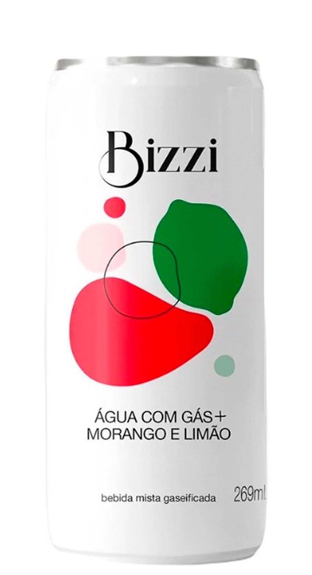 AGUA MIN BIZZI C/GAS MOR/LIMAO 269ML