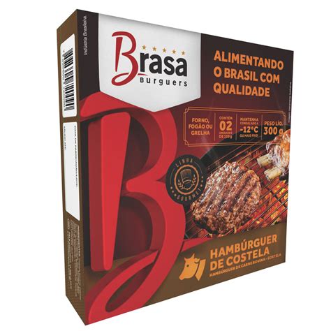 HAMBURGUER BRASA DE COSTELA 300G