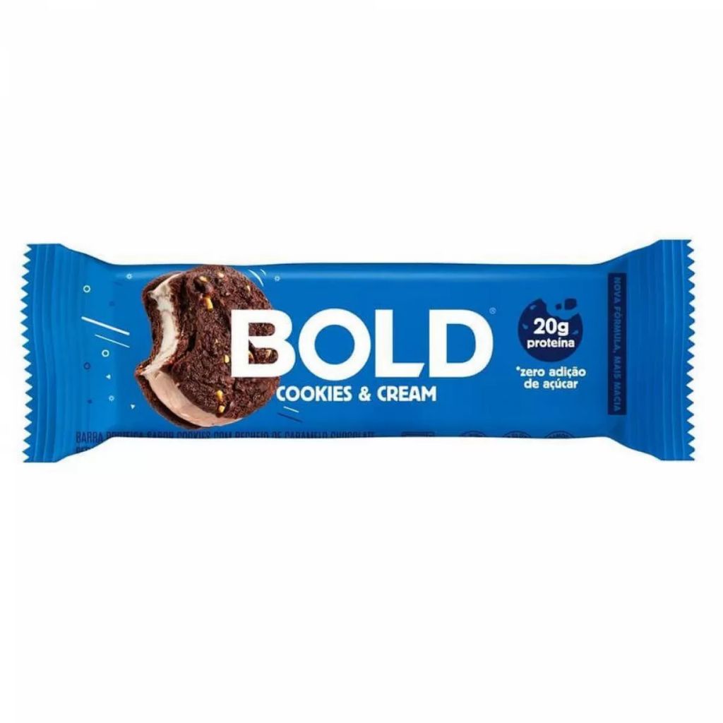 BARRA PROT. BOLD COOKIES N CREAM 60G