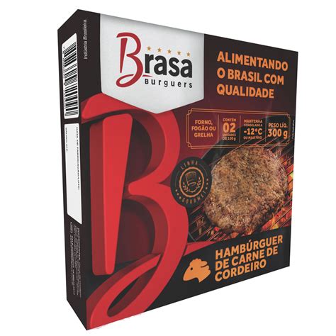 HAMBURGUER BRASA DE CORDEIRO 300G