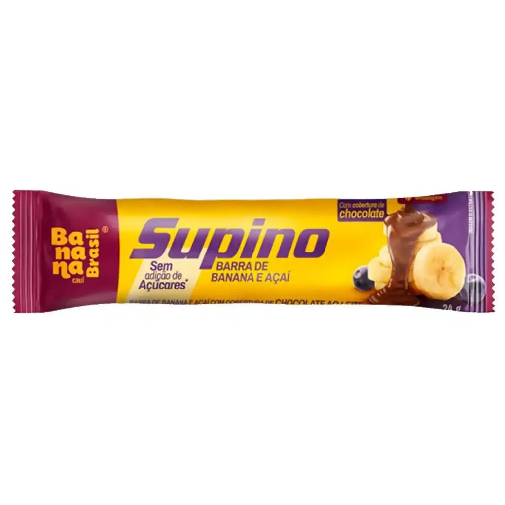 CEREAL BARRA SUPINO BANANA ACAI 24G