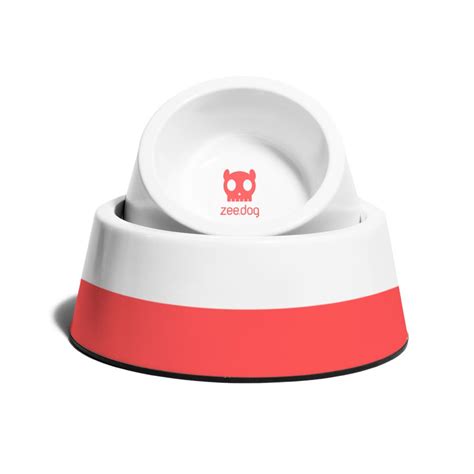 COMEDOURO P/ CAES ZEEDOG CORAL